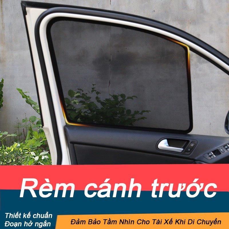 Rèm che nắng nam châm xe Vinfast VF E34 cao cấp, bộ 4 rèm tích hợp sẵn nam châm hút chặt