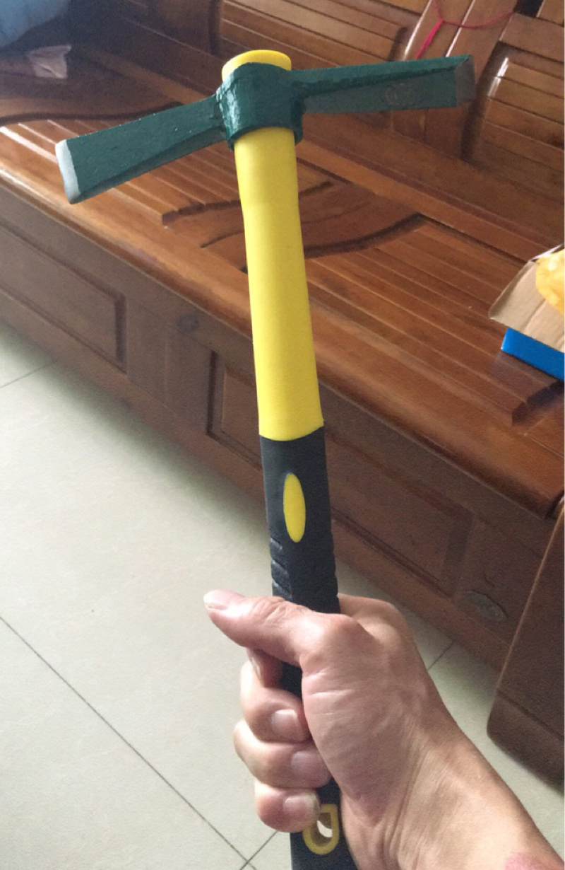 Cuốc chim lưỡi đầu bằng cán trống trượt