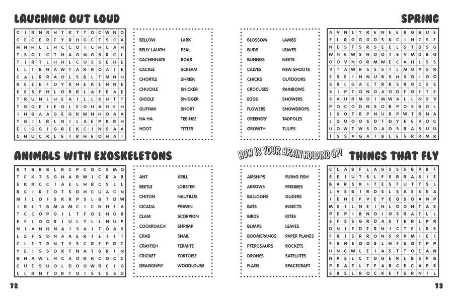 Sách ngoại văn: Brain-Busting Puzzles For Kids - Word Search
