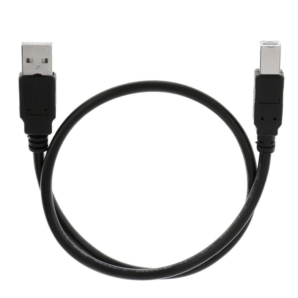 0.5m USB 2.0 Cable USB-A To USB-B Data Cable Printer Cable Connection Cable