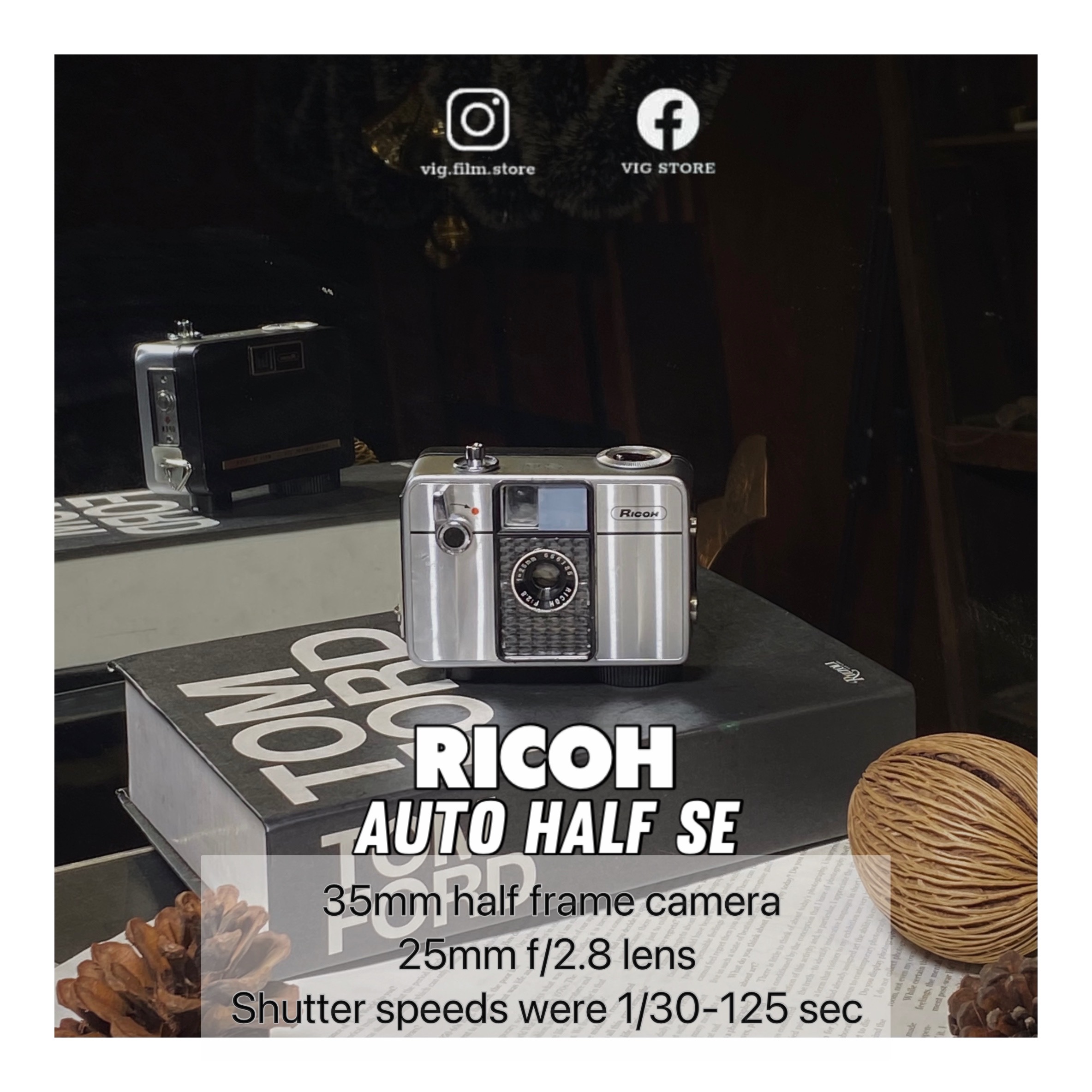 máy ảnh ricoh auto half se