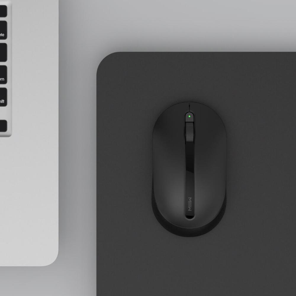 Ban Đầu MIIIW 2.4GHz Không Dây 1000DPI Chuột Quang Cho Văn Phòng Nhà Laptop Chống Trơn Trượt Họa Tiết Hoàn Toàn Đối Xứng thiết Kế