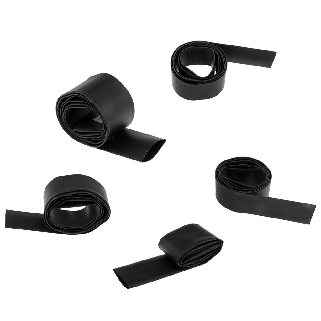 Non Slip Textured Fishing Rod Handle Heat Shrink Wrap Sleeving Tubing 20mm