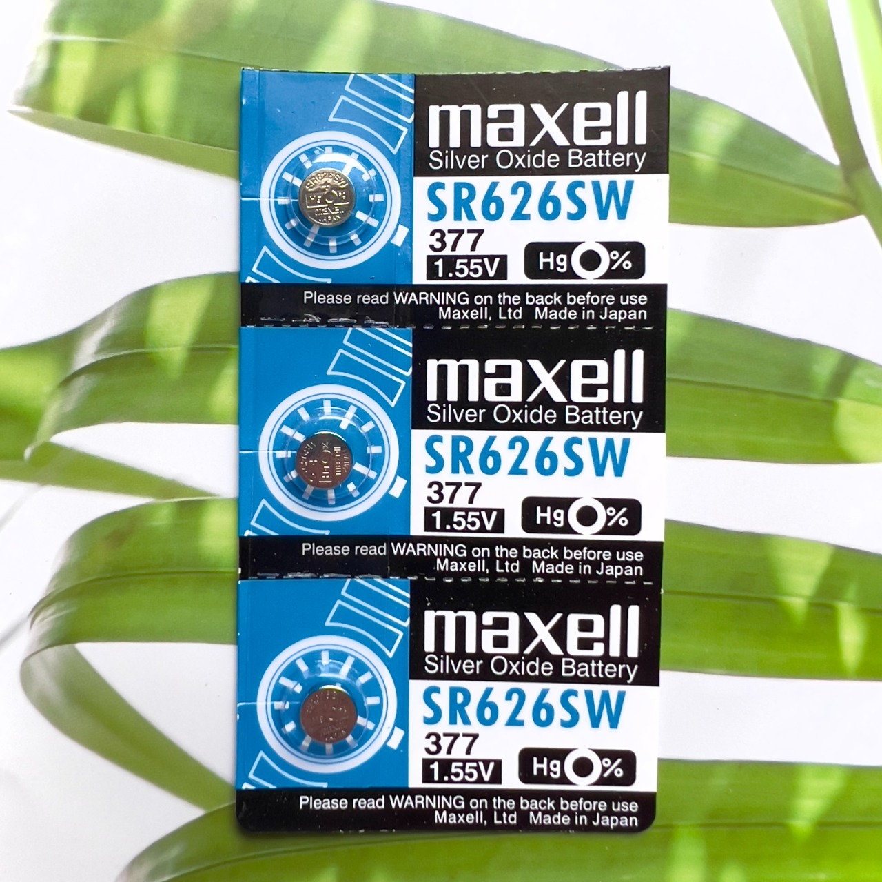 Pin Maxell Nhật Bản SR626SW / 377 / G4 (Viên Lẻ) Hàng Chính Hãng Made in Japan