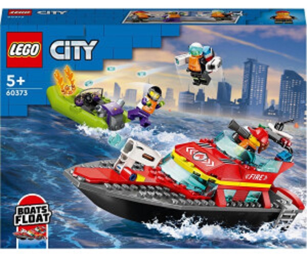 LEGO - CITY - 60373 - Tàu Thủy Cứu Hỏa