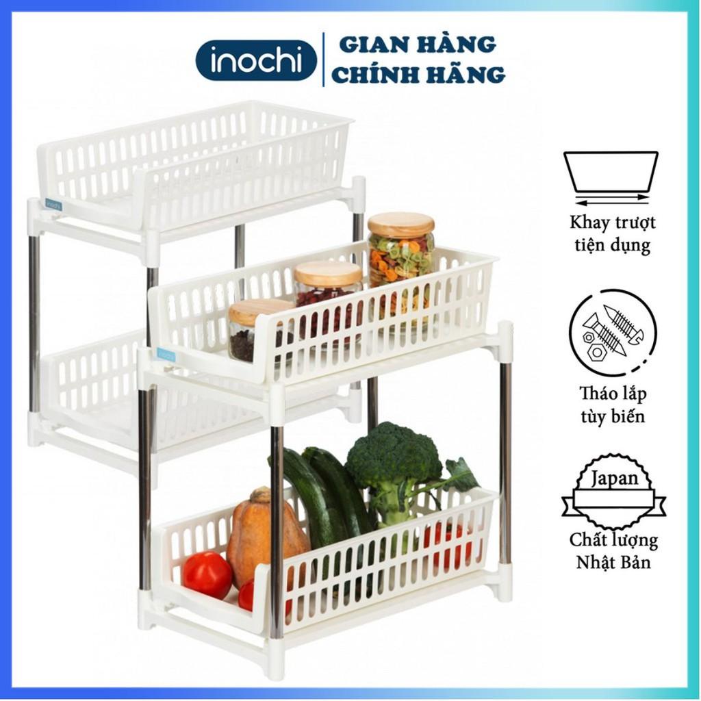 Kệ trượt TOTYO INOCHI Thông Minh Dùng Đựng Gia Vị Nhà Bếp, Giá Để Đồ Nhà Tắm, Chắc Chắn, Tiện lợi KE009