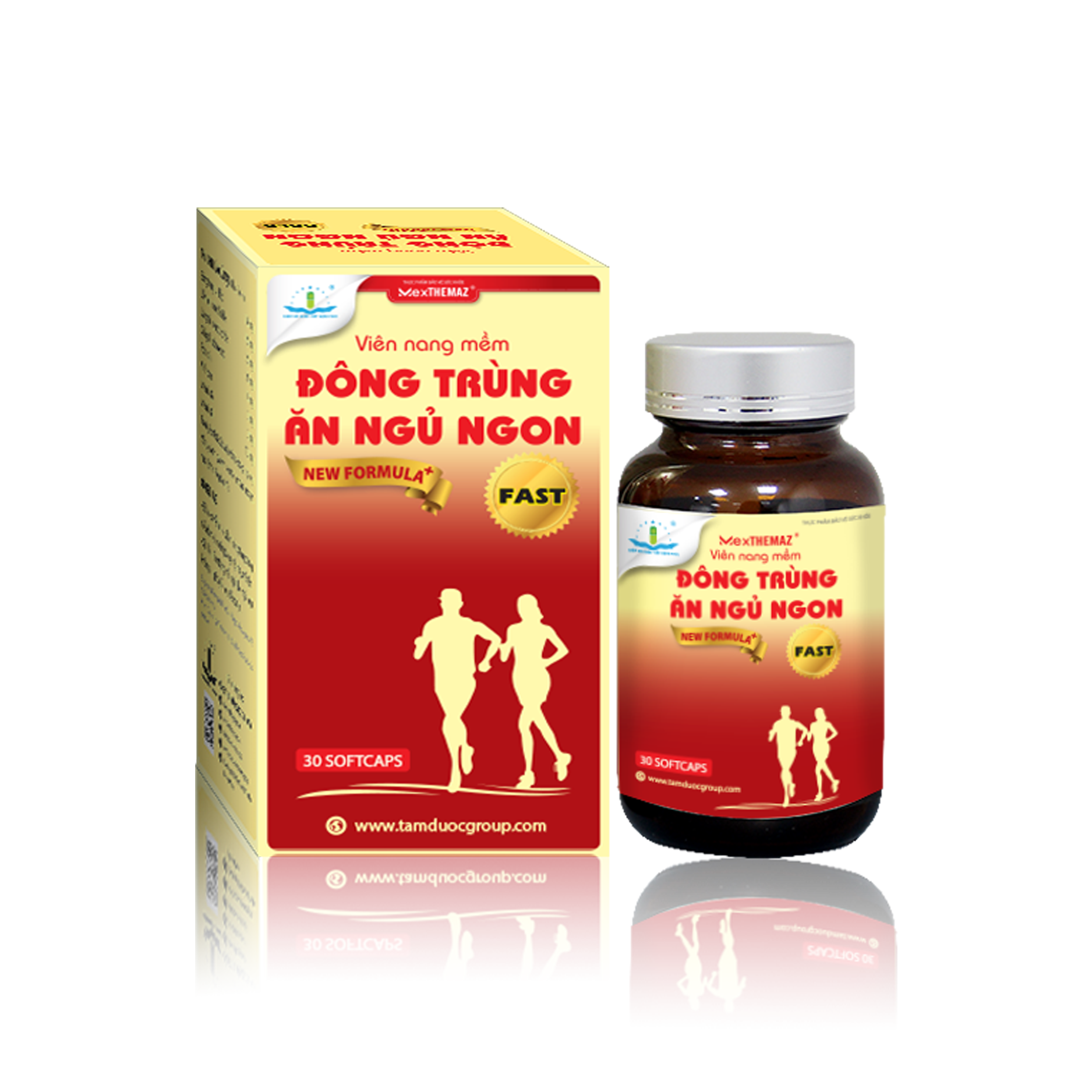 ĐÔNG TRÙNG ĂN NGỦ NGON NEW FORMULA FAST – Hỗ trợ ăn ngon ngủ tốt, giảm căng thẳng, mệt mỏi, bồi bổ sức khỏe