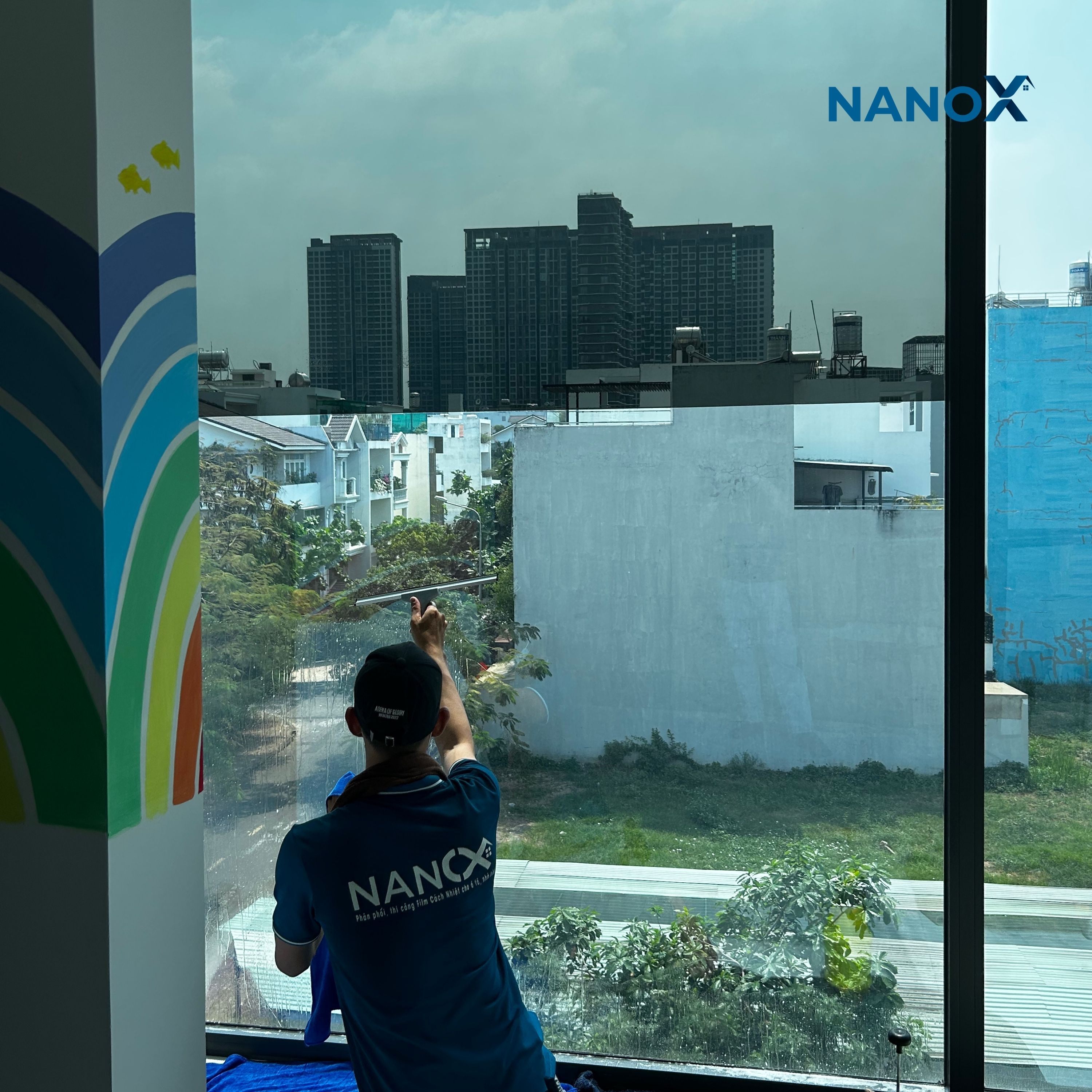 Phim cách nhiệt kính nhà NanoX A20 chống nắng nóng cho nhà ở &amp; văn phòng