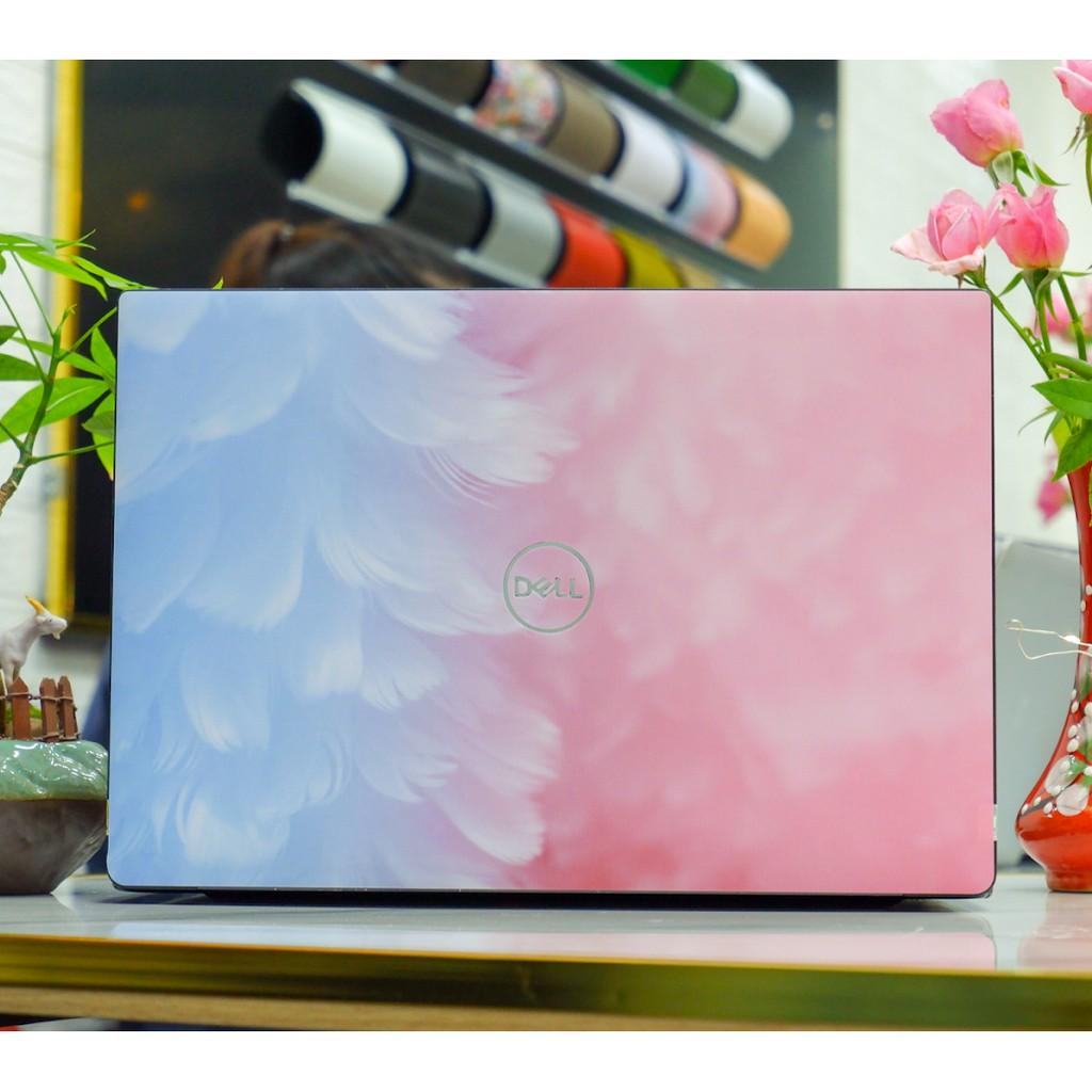 Skin dán Laptop cho Tất cả Dòng máy in theo yêu cầu - Lông vũ - feat04 ( inbox mã máy cho Shop