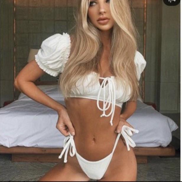 BIKINI 2 mảnh Tay bồng quần chíp sexy đi biển đi bơi bikini hiền hồ quảng châu có sẵn chất lượng Jami - MM13