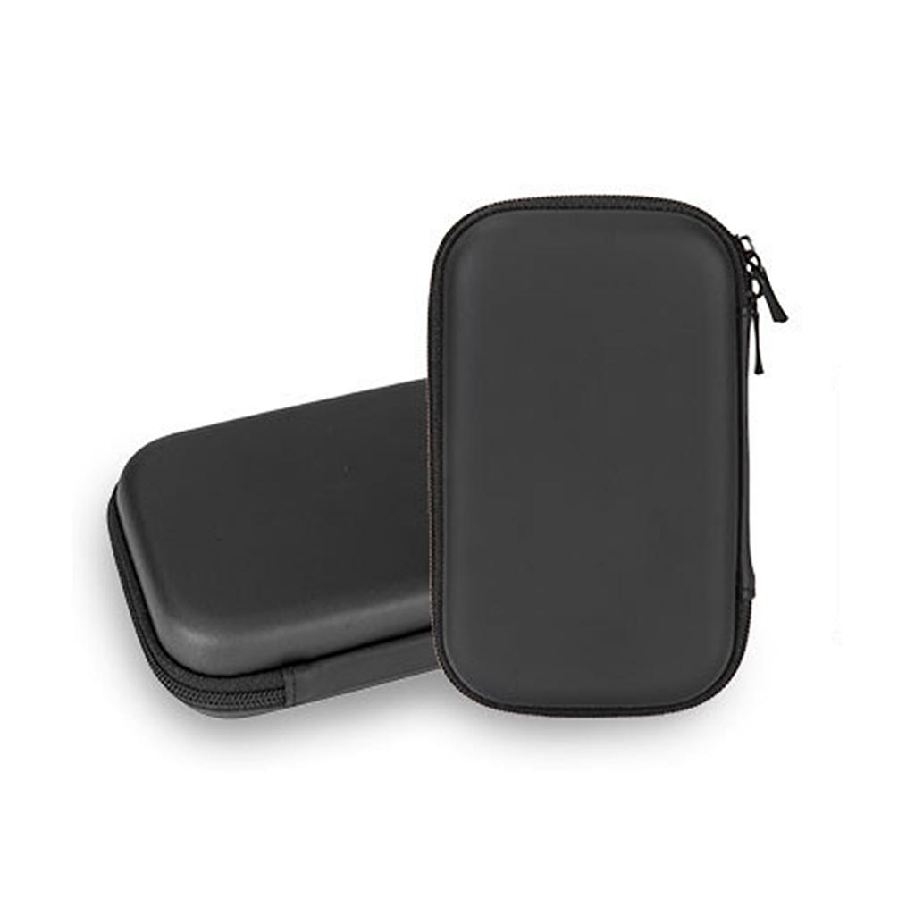 2Pcs Hard Earbud / Earphone/Cable EVA Case Holder Pouch Cable Organizer Bag