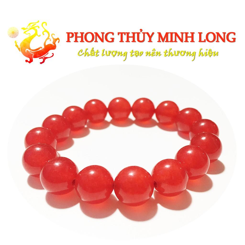 Vòng tay đá Mã Não Đỏ chất lượng 3A