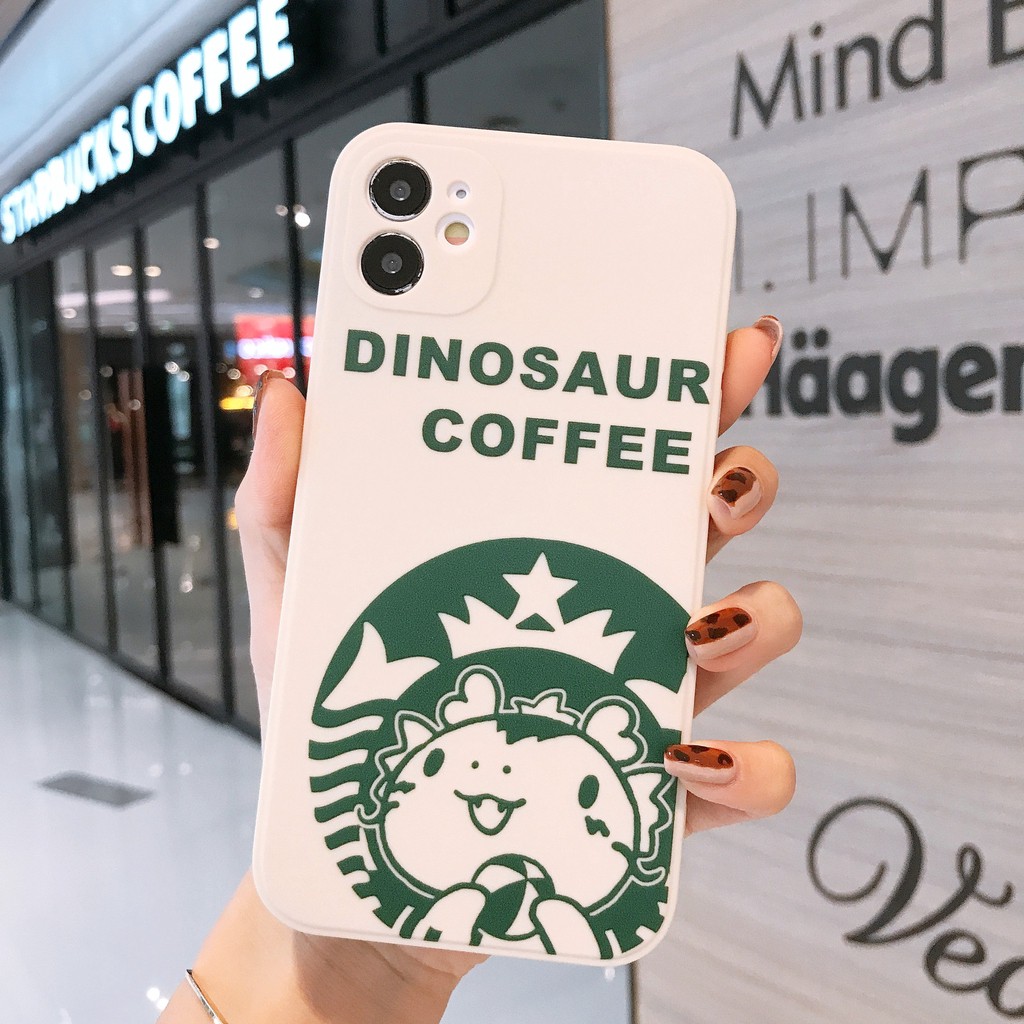 Ốp Lưng iPhone Cạnh Vuông Chick Dino Cho iPhone 6 / 6 Plus / 7 / 7 Plus / 8 / 8 Plus / X / Xs / Xs Max / 11 / 11 Pro / 11 Pro Max / 12 / 12 Pro / 12 Pro Max