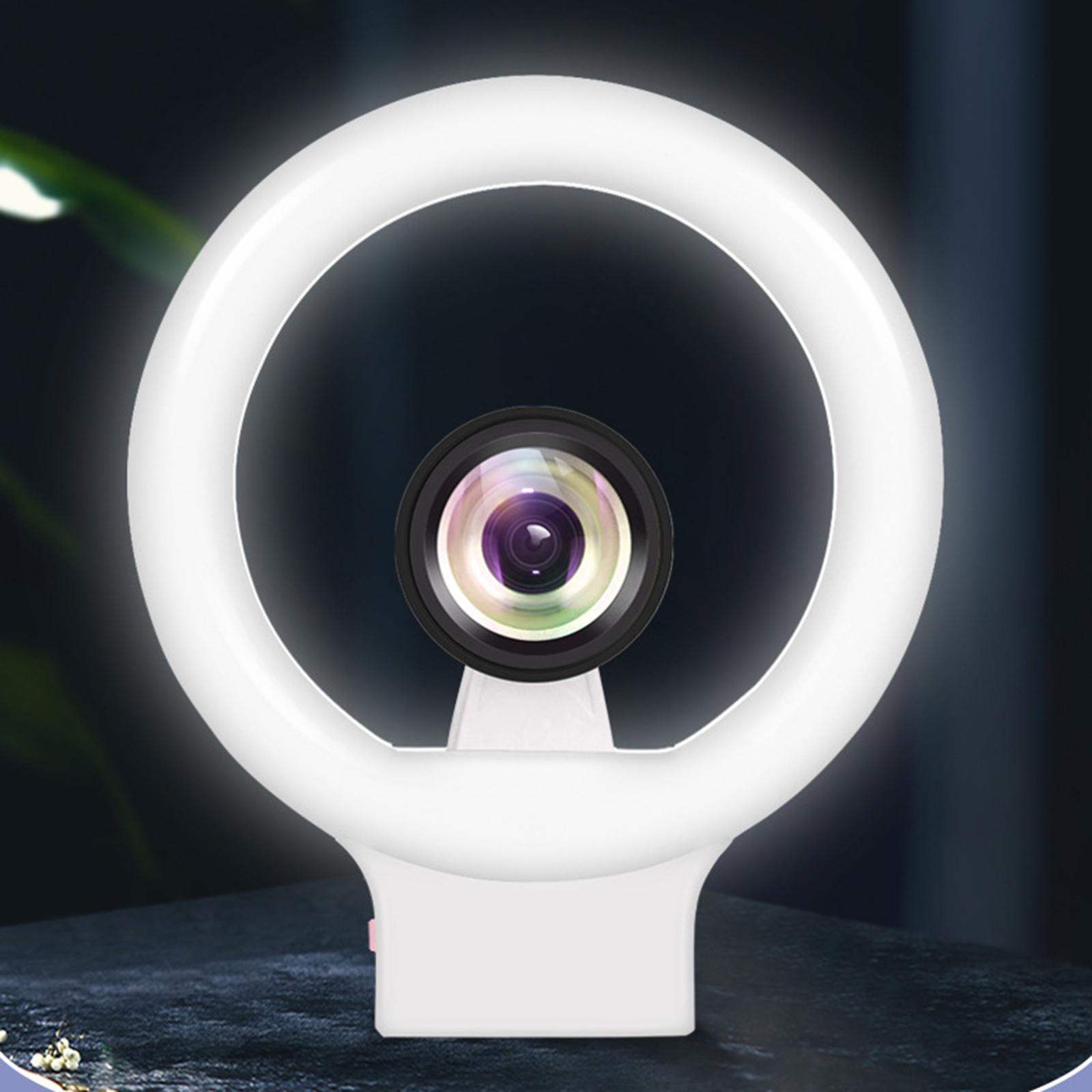 USB Charging Mobile Phone Fill Light for Meeting Video Recording Jewelry