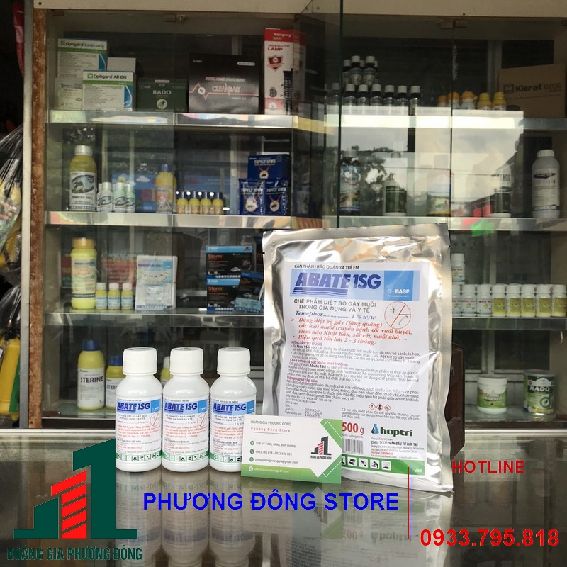 Thuốc diệt loăng quăng hiệu quả Abate 1SG (diệt loăng quăng)-500g