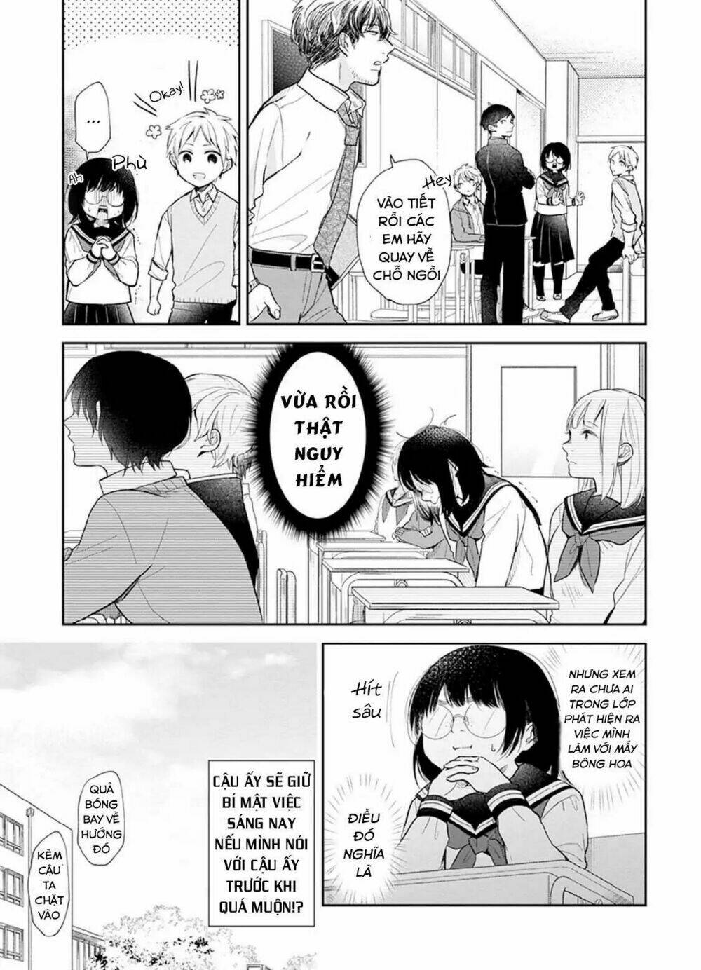 cô gái xấu xí và hoa chapter 1 18