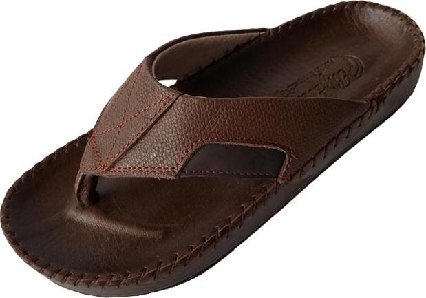 Dép Xỏ Ngón Nam BIGGBEN Da Bò Thật DK39