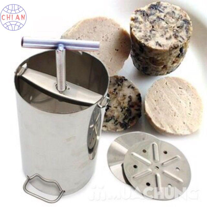 Khuôn làm giò - Chất liệu inox xịn - Loại 1kg và 2kg - Khuôn giò xào, giò thủ, giò đông - Gói hàng kỹ - Giao nhanh