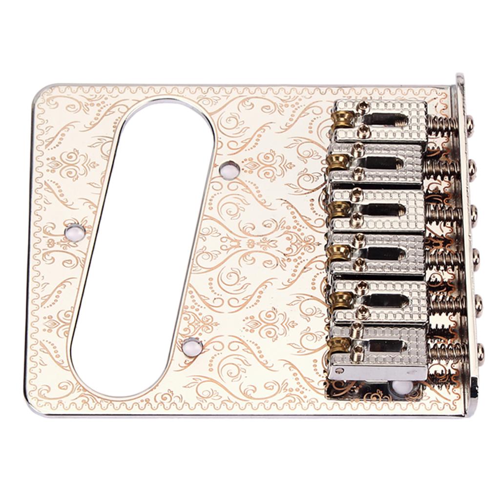 6 Dây Yên Ngựa Cầu Tấm TL Guitar Điện TỰ LÀM Các Bộ Phận Thay Thế