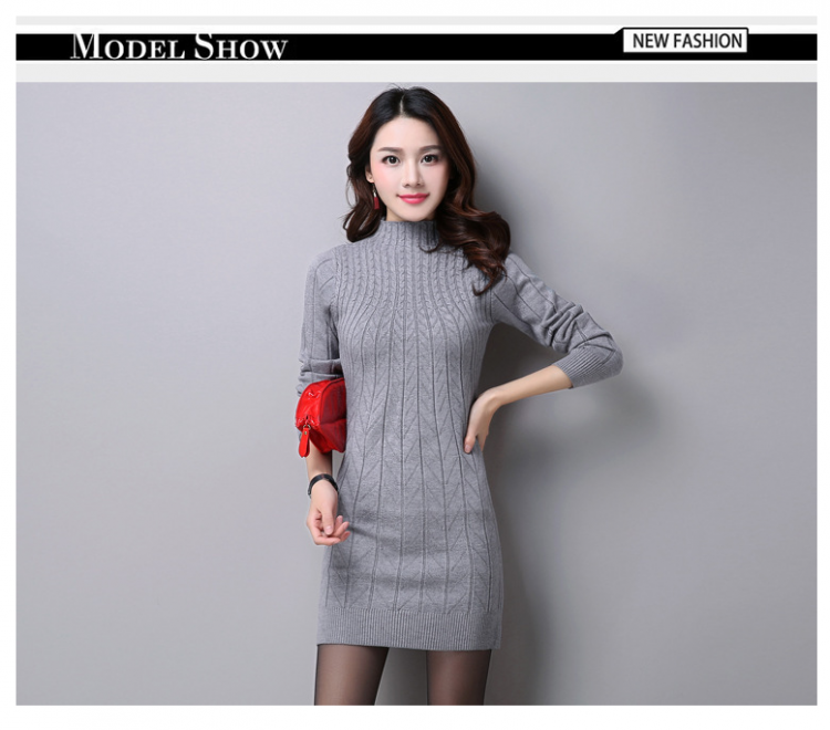 [FREE SHIP] Đầm len sang trọng quý phái - KT299 3