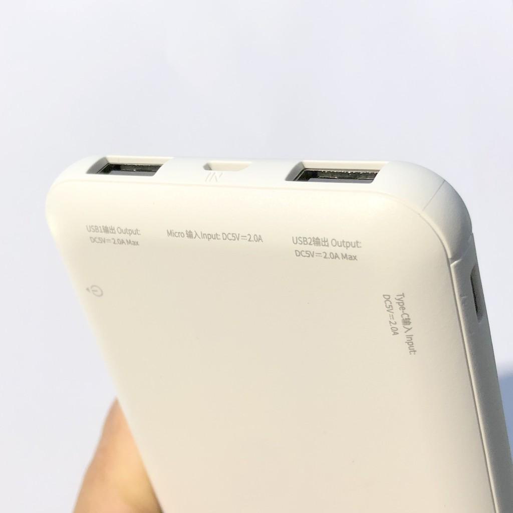 Sạc dự phòng 10.000 mAh KLH 245 dung lượng chuẩn - Hàng chính hãng