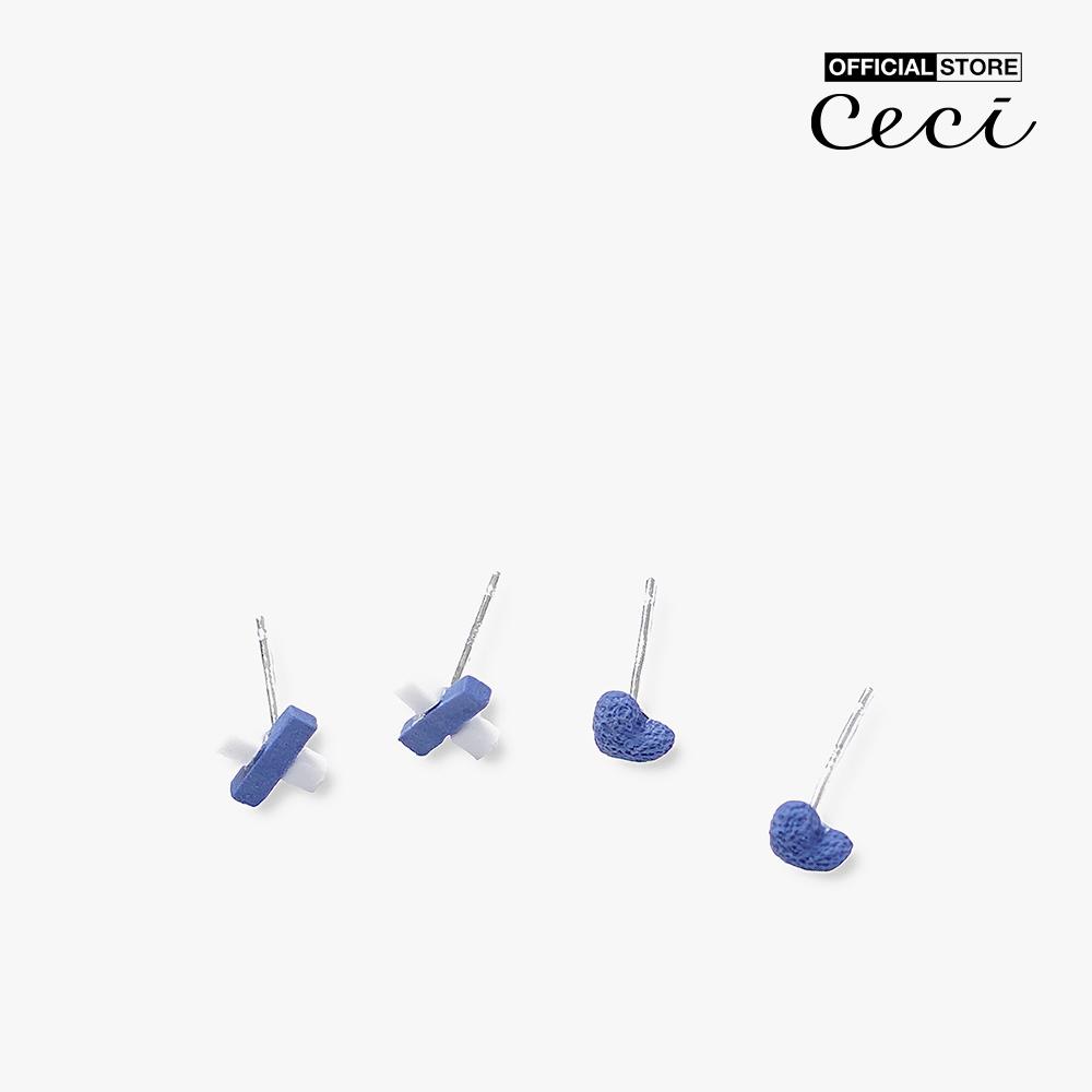 CECI - Set 3 đôi khuyên tai nữ cá tính CC1-05000030