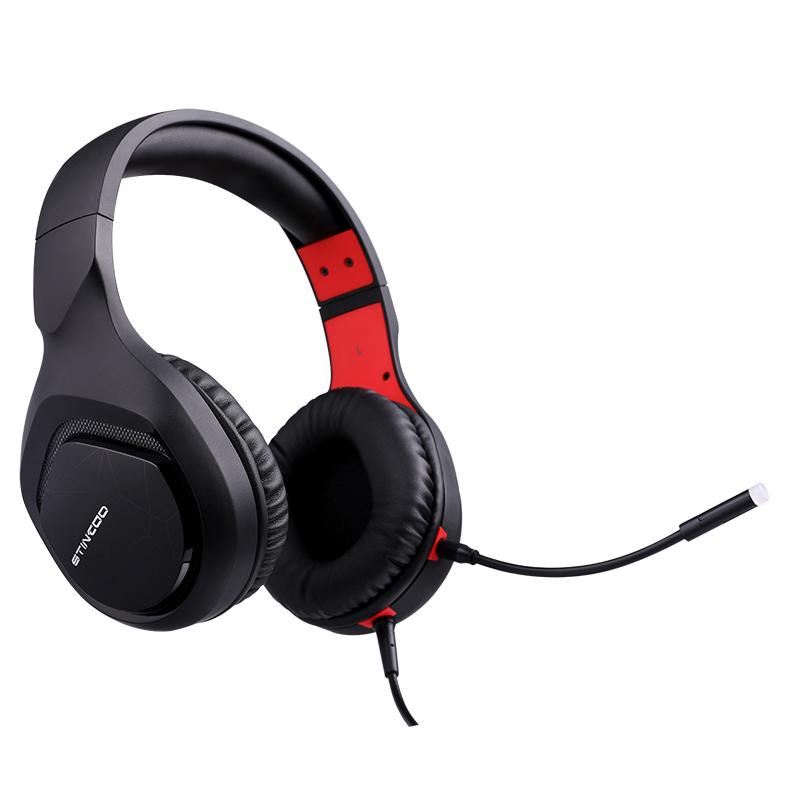 Tai Nghe Chụp Tai Có Dây GS301 Stereo Chơi Game Có Dây Tai Nghe Tai Nghe Chơi Game Trên Tai Điều Khiển Giọng Nói Cho Máy Tính Laptop Máy Tính Game Thủ Hiệu Ứng Bass