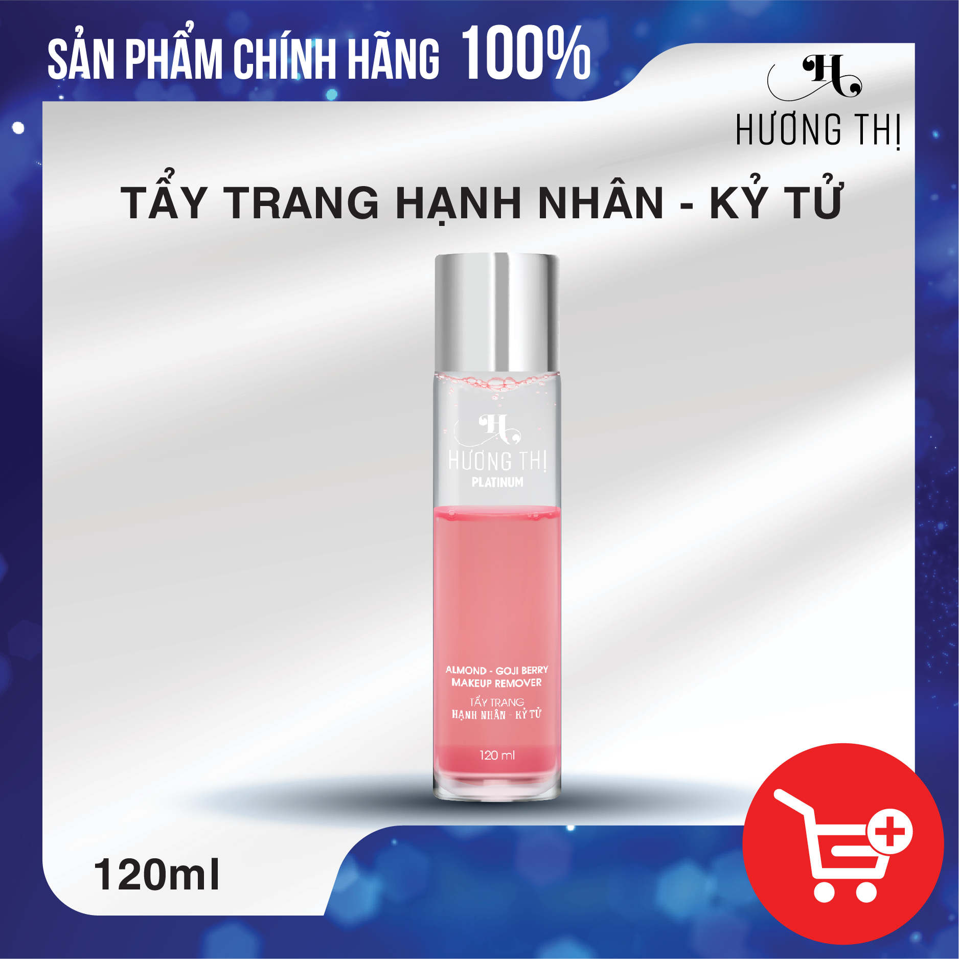 Nước Tẩy Trang Hạnh Nhân - Kỳ Tử Hương Thị - 120ml