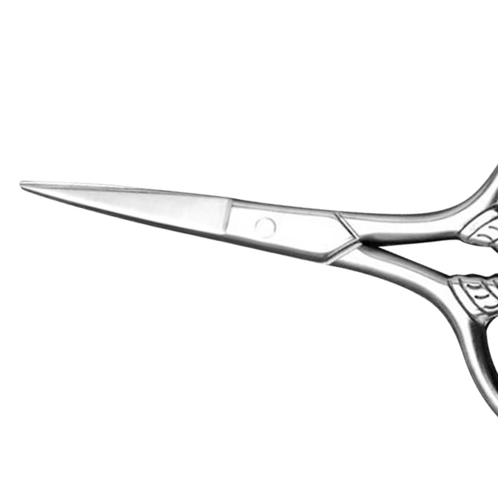 Stainless Steel | Beard Care Products, Scissors for Eyebrow, Nose Hair, Ear, Dog Hair Trimming - Nasal Scissors for Men, Women, Nose Hair Scissors