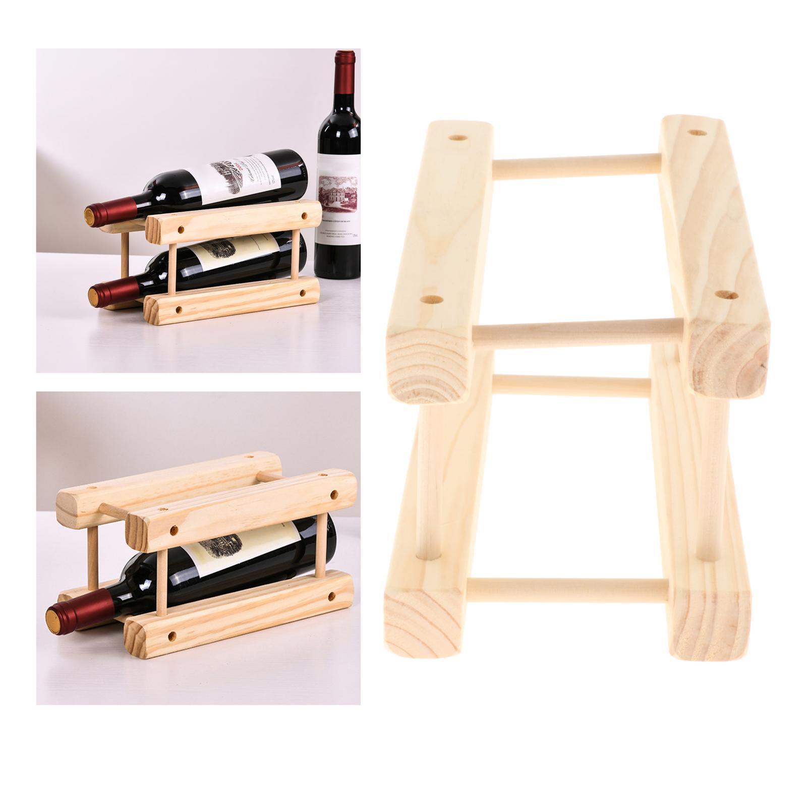 Wine Rack Wine Bottle Storage Decor Art Ornament for Bar