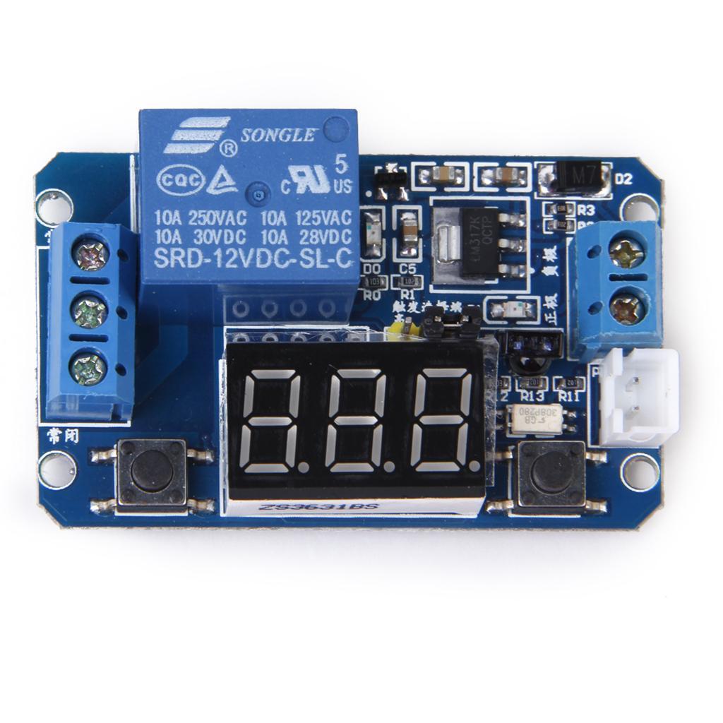 4X Multifunctional Timer Relay Control Module with Remote Control