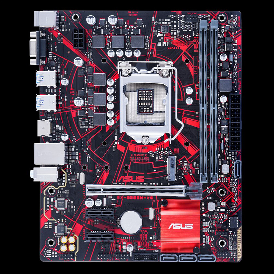 Bo Mạch Chủ Mainboard Asus EX-B365M-V5 - Hàng Chính Hãng