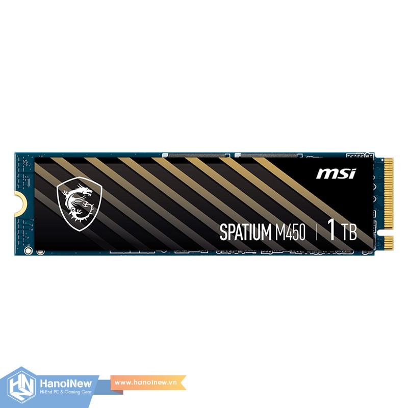 SSD MSI Spatium M450 500GB M.2 NVMe PCIe Gen 4 x4 - Hàng chính hãng