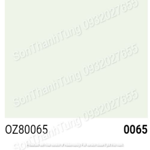 OEXPO ZOCO ANTI-FADE UV FOR EXTERIOR – SƠN NGOẠI THẤT CAO CẤP CHỐNG THẤM & BỀN MÀU VƯỢT TRỘI- OZ 80065