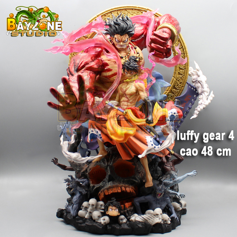 Mô hình luffy gear 4 - mô hình one piece