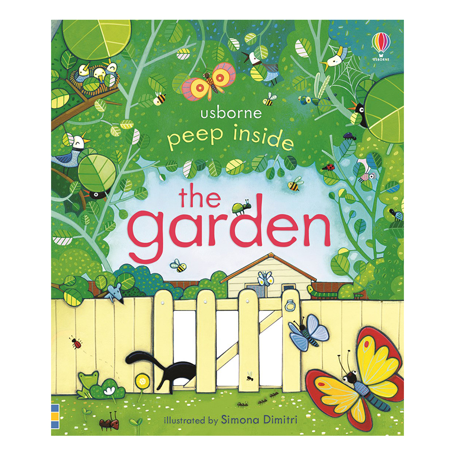 Sách tương tác tiếng Anh - Usborne Peep Inside The Garden