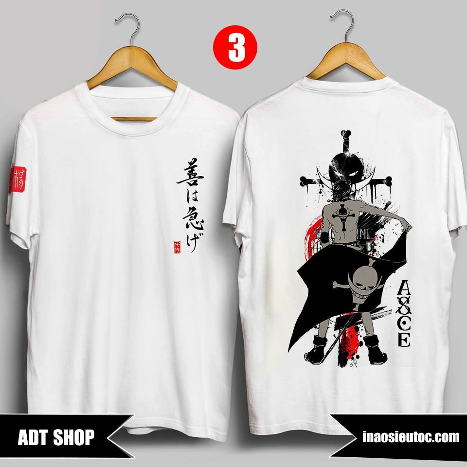 HOTBST áo phông One Piece in hình đẹp Mẫu Áo in hình Luffy Gear 4 giá cực rẻ