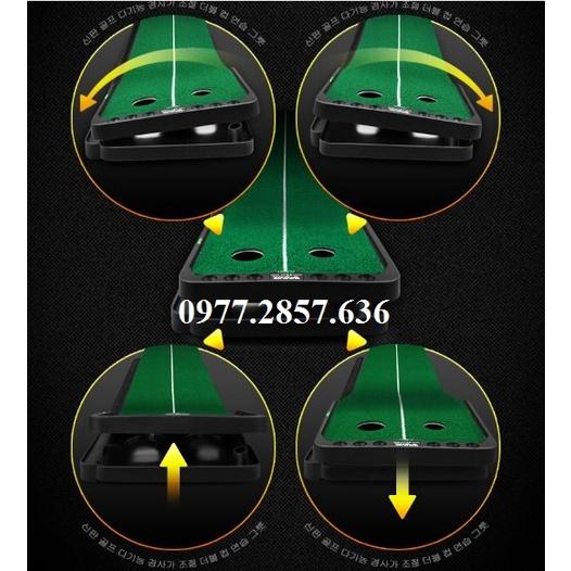 Thảm tập golf Putting 360 độ PGM trong nhà mini luyện cú gạt bóng hiệu quả TT010 - Hàng Chính Hãng