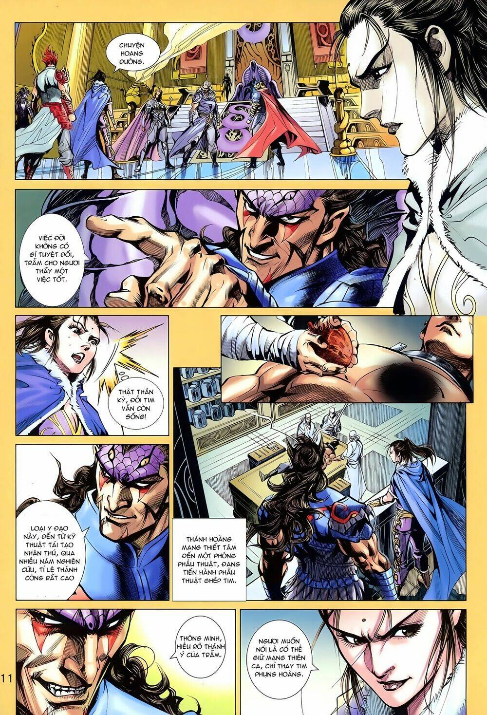 thần binh vấn thiên chapter 19 11