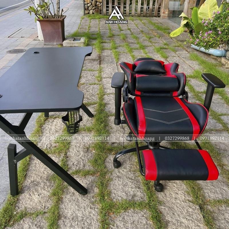 Ghế Gaming tặng kèm gối Masage FDW 7188- bản 2022 tay 3D chân thép đúc chịu lực 132kg ngả lưng 180° bảo hành 24 tháng