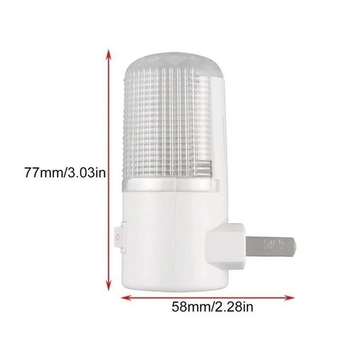 Đèn Ngủ Tròn 3W Tiết Kiệm Điện Ánh Sáng Dịu Nhẹ