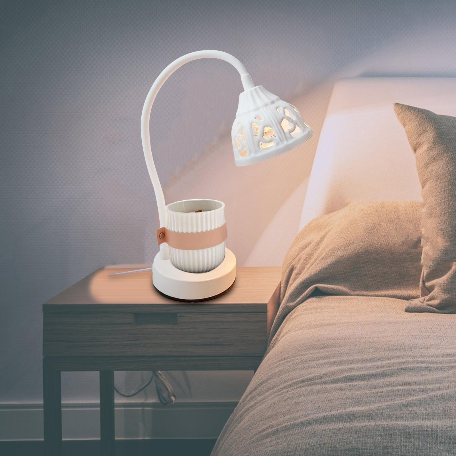 Candle Warmer Lamp Night Light Metal for Scented Candles Table Bedroom