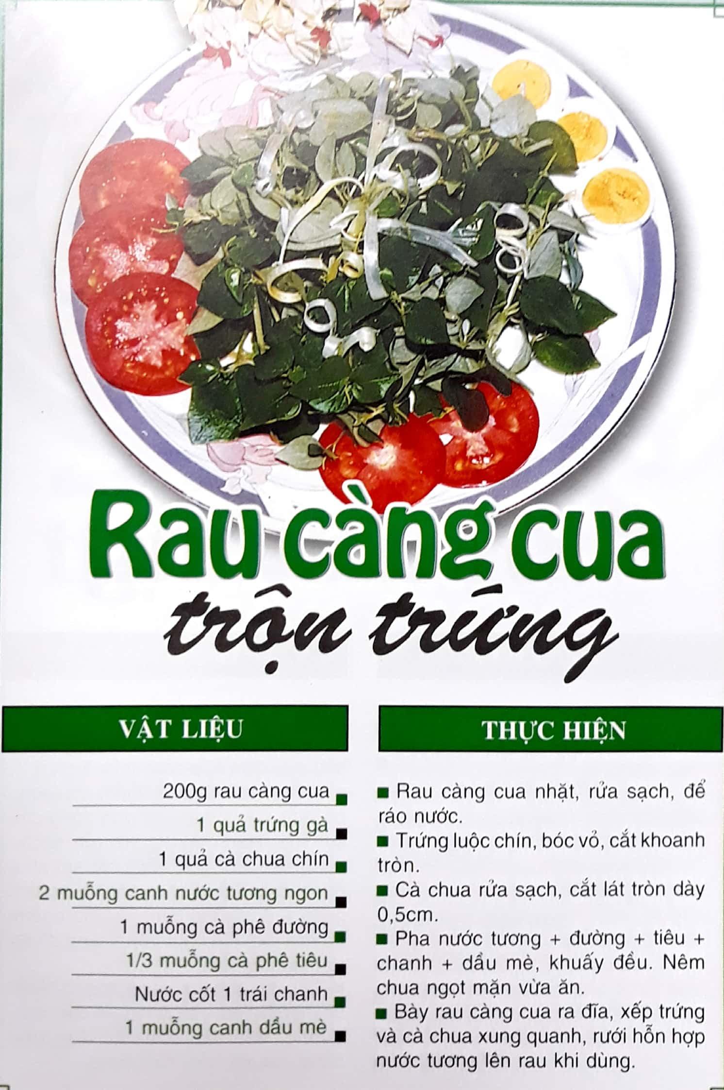 Sách 60 Món Ăn Được Ưa Thích - Món Gỏi Trộn