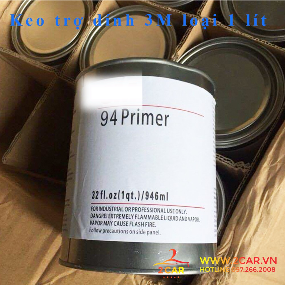 Dung dịch keo trợ dính 3.M loại 1 lít, dùng trợ dính khi dán các đồ ốp dán xe ô tô
