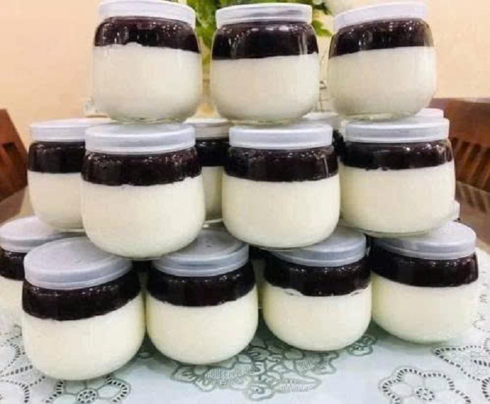 [KoSuyTu] Combo 12 Hũ Đựng Sữa Chua/Sinh Tố - Thủy Tinh 250ml/Hũ - Nắp Nhựa PE Chất Liệu An Toàn Dung Tích Tiện Lợi