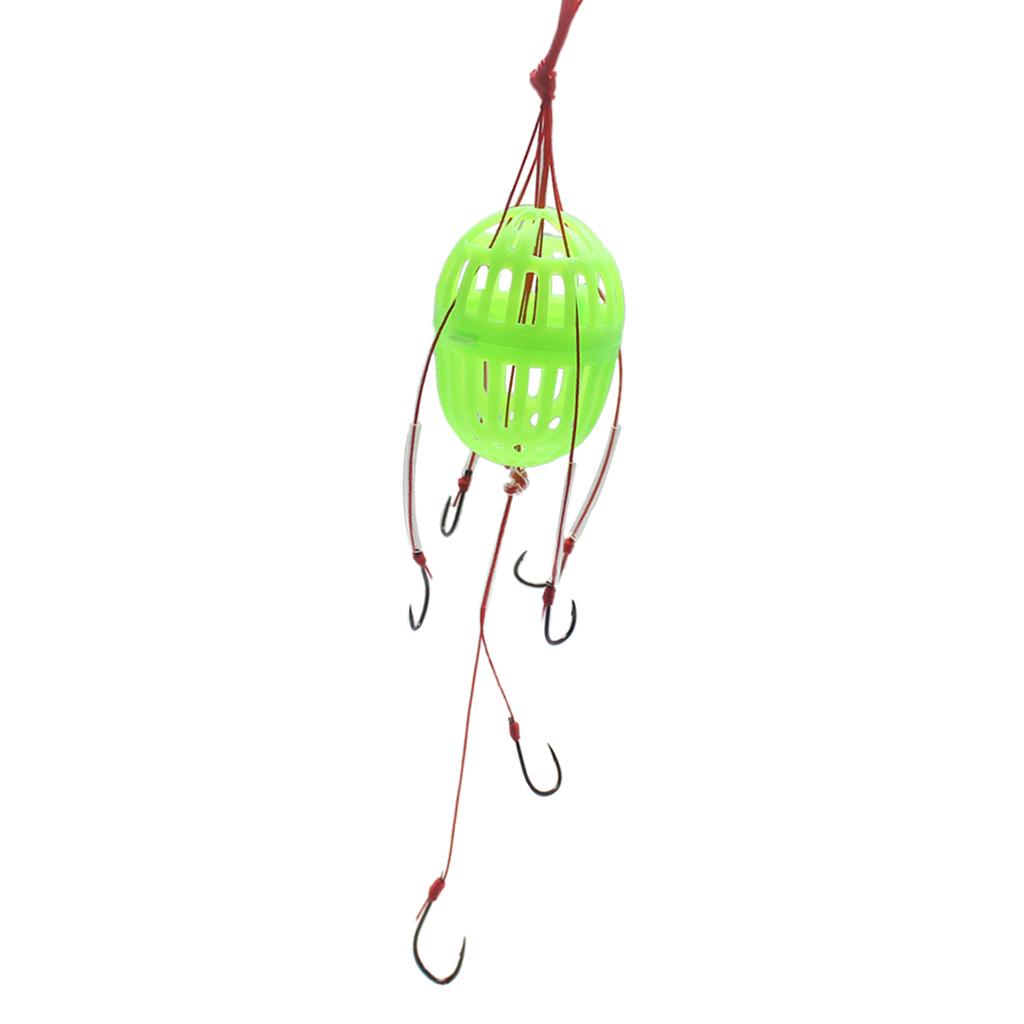 Explosive Fishing Hooks Bait Cage Trap Hook Fishing String Hook