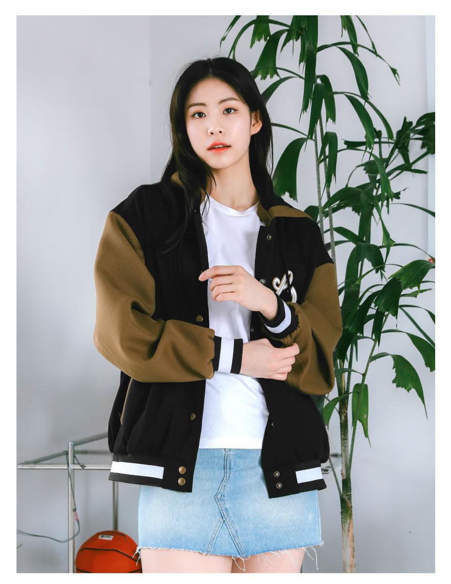 Áo Khoác Bóng Chày Có Nón - Varsity Jacket Unisex - LU22737301