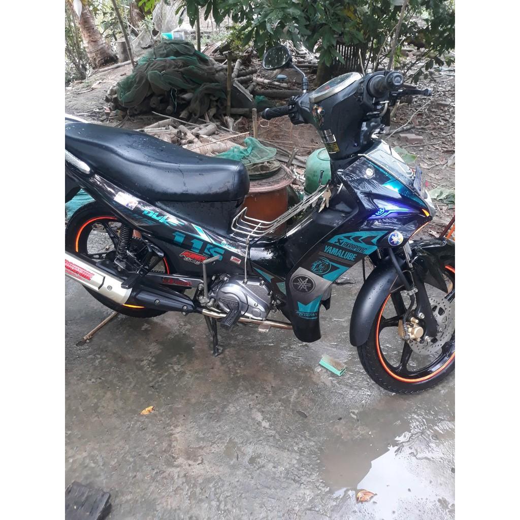 Tem sirius fi duke xanh ngọc đen crom