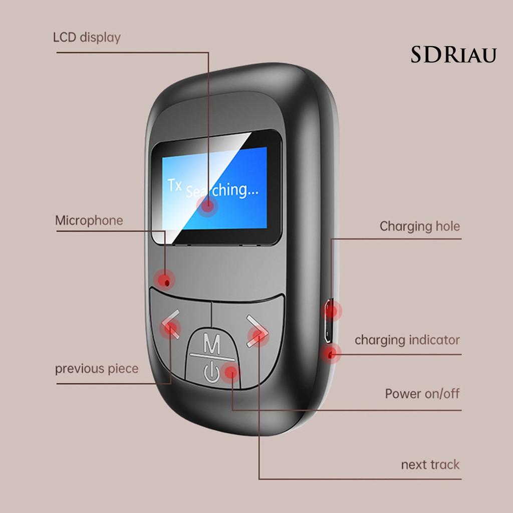 Bộ Thu Phát Bluetooth 5.0 Qcdz T14 2 Trong 1 Cho Điện Thoại