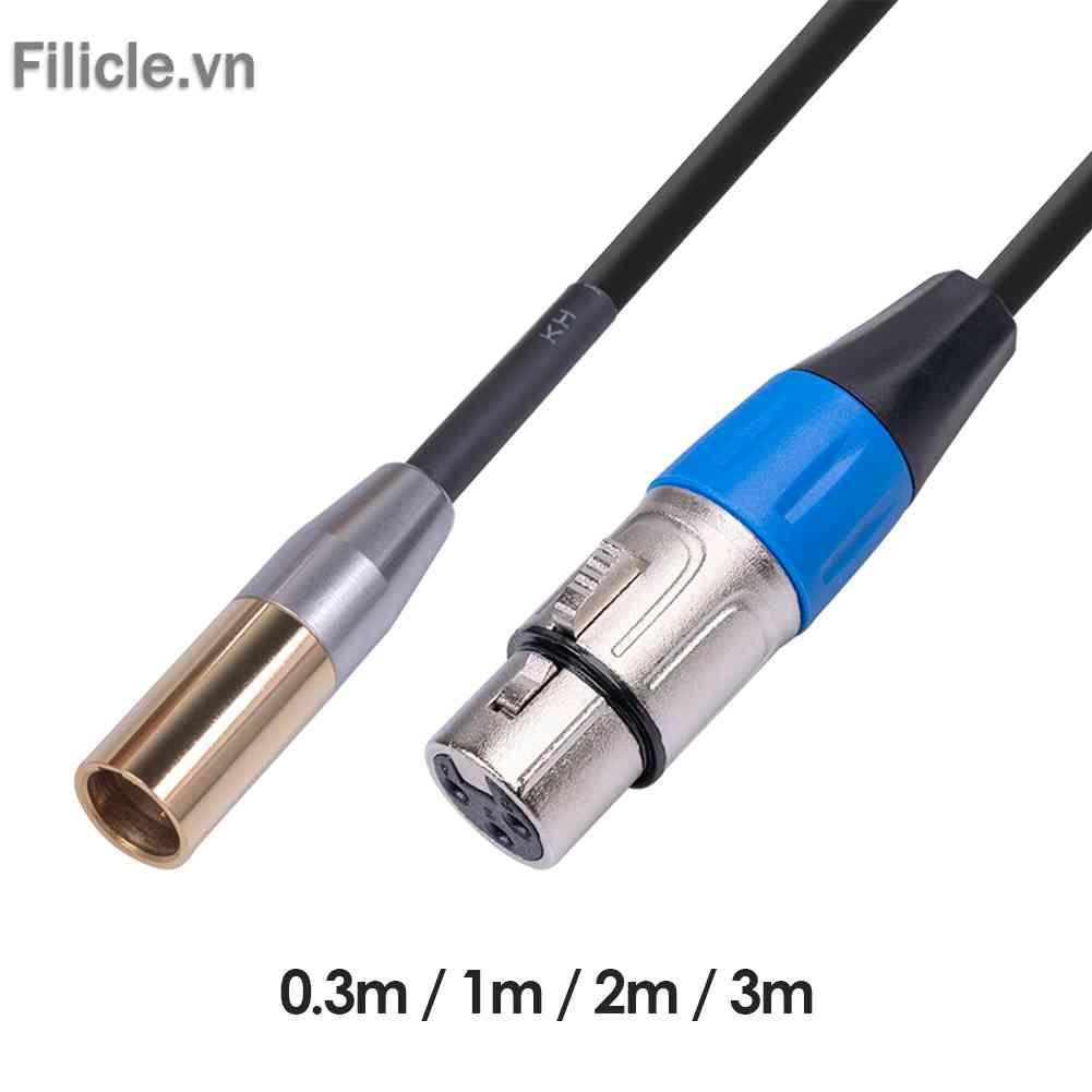 Cáp Chuyển Đổi XK101K18 Mini XLR Đực Sang XLR Cái Cho Máy Ảnh